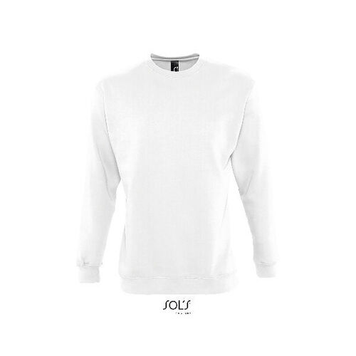 Sweat-shirt col rond NEW SUPREME Blanc
