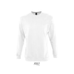 Sweat-shirt col rond NEW SUPREME Blanc