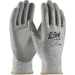Gants anticoupures tricot&eacute;s sans coutures 16-533 Gris