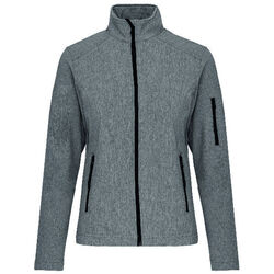 Veste softshell femme K400 Marl Grey