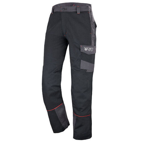 Pantalon KONEKT Classe 1 Noir / Gris charcoal