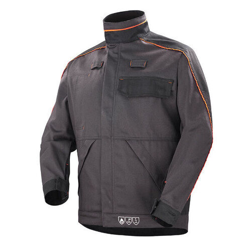 Blouson KONEKT Classe 2 Gris charcoal / Noir
