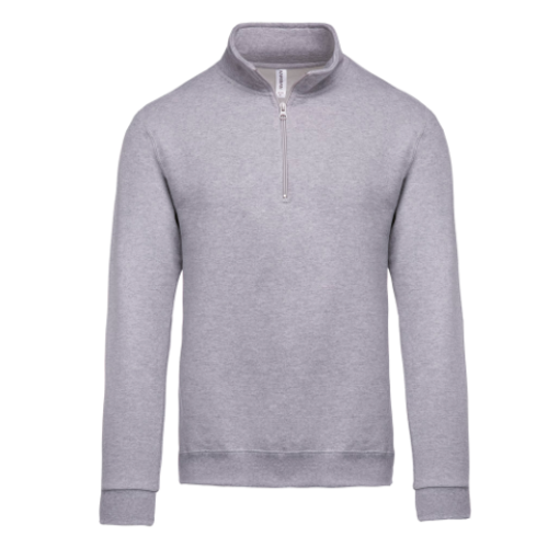 Veste molleton zipp&eacute;e K472 Oxford Grey