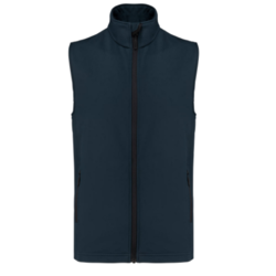 Bodywarmer softshell écoresponsable deux couches unisexe K426 Navy Bodywarmer softshell écoresponsable deux couches unisexe K426 Navy