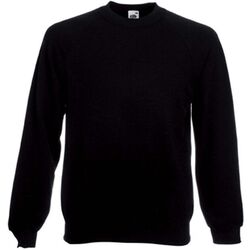 Sweat-shirt col rond manches SC4 Noir