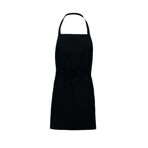 Tablier &agrave; bavette K8001 Noir