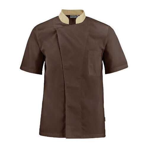 Veste de cuisine MC TURNIP Marron / Beige