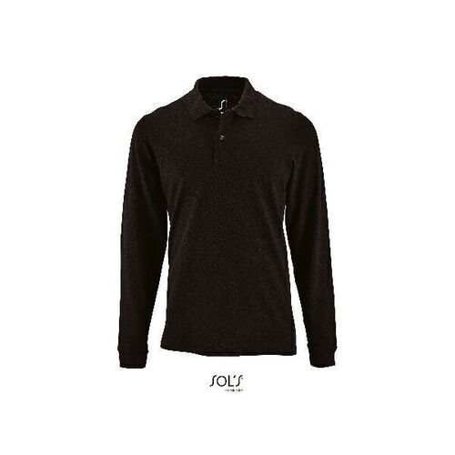 Polo ML homme PERFECT LSL MEN Noir (BRD)
