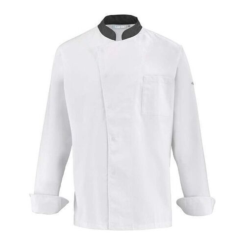 Veste de cuisine manches longues CABBAGE Blanc/Noir