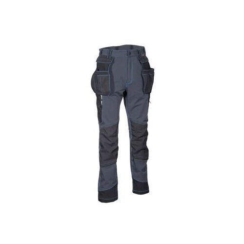 Pantalon de travail stretch LAXBO Bleu navy / Noir